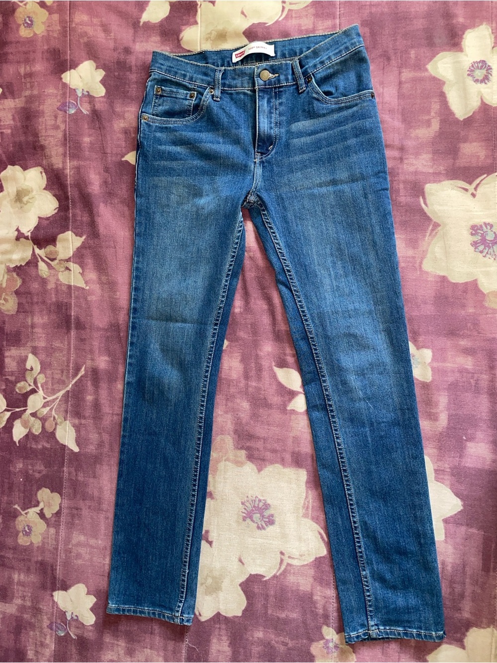 Levi's Kids Blue Skinny Jeans